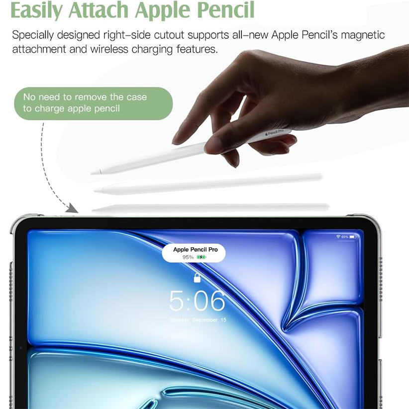 Apple iPad Air 10.9 Case-Slim Trifold Stand 10.9 Inch iPad Air 5th/4th Gen  Cover